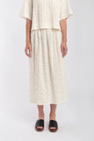 Micaela Greg Cream Georgia Skirt