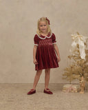 Noralee Strap Ballet Flats ~ Ruby
