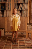 Apolina Bibi Panelled Pinafore ~ Honey