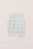 Misha & Puff Baby Bloomer ~ Bright Sky Blossom Plaid