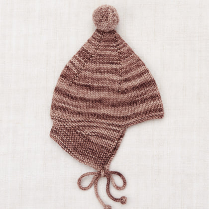 Misha & Puff Baby Pointy Peak Hat ~ Affogato
