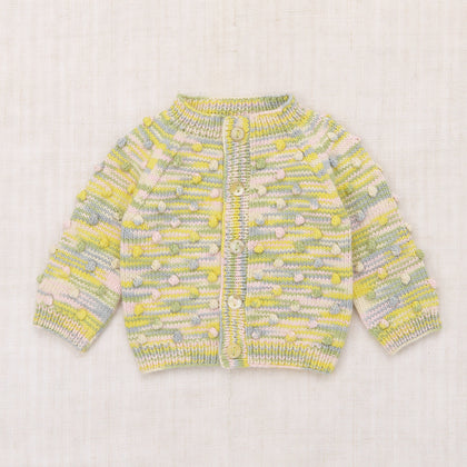 Misha & Puff Baby Popcorn Cardigan ~ Bubble Space Dye