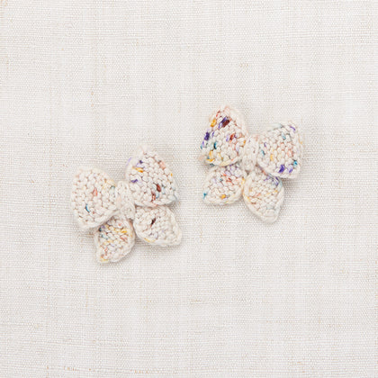 Misha & Puff Baby Puff Bow Set ~ Iris Confetti