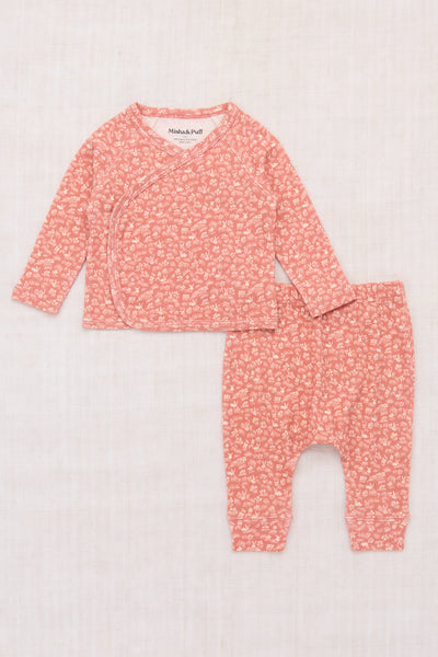 Misha & Puff Baby Wrap Set ~ Rosewood Bunny Meadow