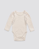 Little Cotton Clothes Pointelle Baby Bodysuit ~ Chantilly