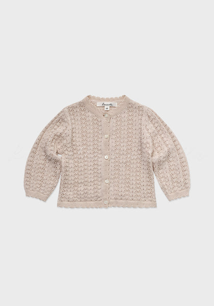 Louisiella Baby Lavera Knit Cardigan ~ Pink