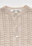 Louisiella Baby Lavera Knit Cardigan ~ Pink
