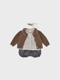 Louisiella Baby Bretta Knit Cardigan ~ Brown