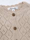 Louisiella Baby Perry Cardigan ~ Beige