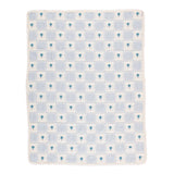 Bebe Organic Balloon Patchwork Blanket ~ Blue