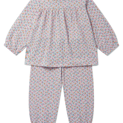 Sleepy Doe Muslin Set ~ Dotty Floral