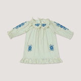 Lali Bell Dress ~ Hearts Print With Embroidery