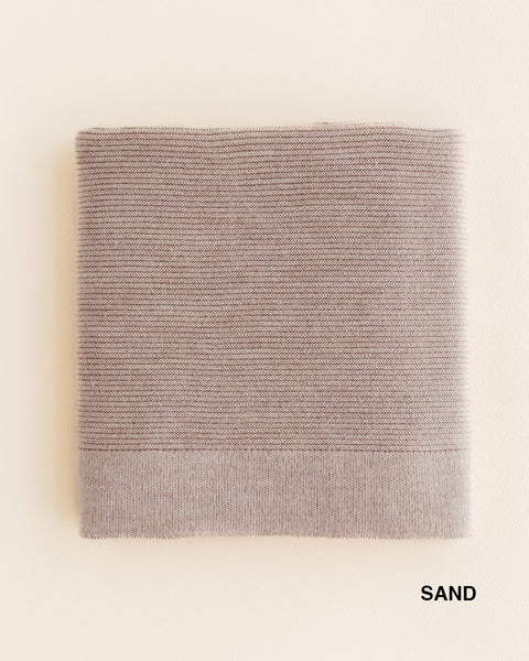 Hvid Blanket Gust ~ Sand