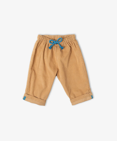 Oso & Me Baby Bowie Pant ~ Toast Corduroy