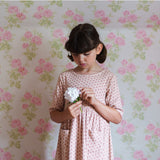 Little Cottons June Pointelle Dress ~ Tulip Floral