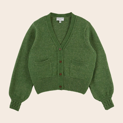 Emile et Ida Women Soft Cardigan ~ Olive