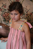 Bonjour Dress Skirt ~ Pink Striped