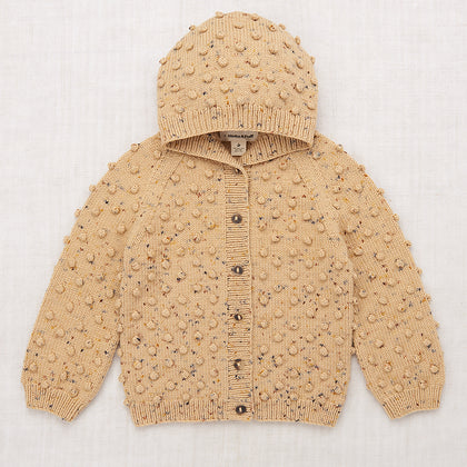 Misha & Puff Popcorn Cardigan ~ Camel Confetti