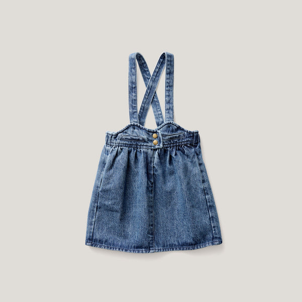 Soor Ploom Minnie Pinafore, Eco Wash