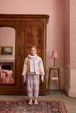 Apolina Cara Curve Jersey Trouser - Icelandic Poppy Jacquard