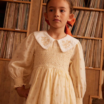 Apolina Carey Dress ~ Broderie Anglaise