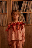 Apolina Carlotta Blouse ~ Meadow Calico Ribbon