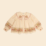 Apolina Carlotta Blouse ~ Cashew