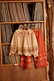 Apolina Carlotta Blouse ~ Cashew