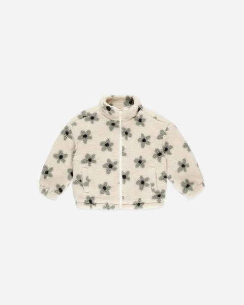 Rylee + Cru Coco Fleece Jacket ~ Daisy