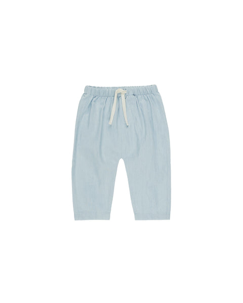 Quincy Mae Chambray Pant ~ Chambray