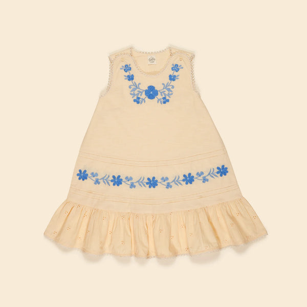 Apolina Clara Dress ~ Milk