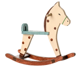 Maileg Mouse Spotted Rocking horse