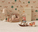 Maileg Mouse Spotted Rocking horse