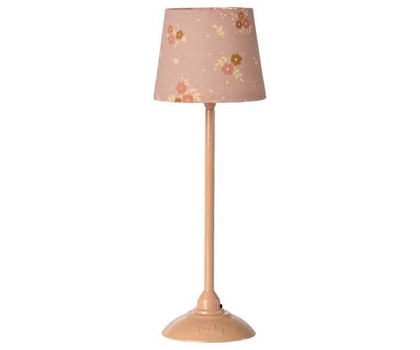 Maileg Floor lamp, Miniature - Dark Powder