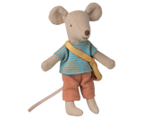 Maileg Little Brother Mouse with Bag