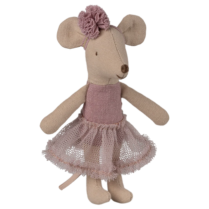Maileg Little Sister Ballerina Mouse ~ Heather