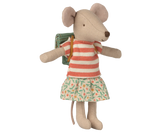 Maileg Tricycle Mouse, Big sister - Green