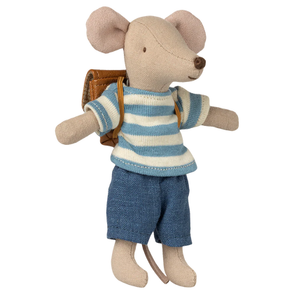 Maileg Tricycle mouse, Big Brother - Brown