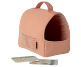 Maileg Pet Carrier ~ Coral