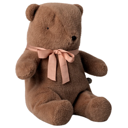 Maileg Teddy Bear Plush, Medium - Soft Brown