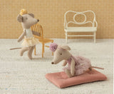 Maileg Ballerina Mouse, Little sister - Off White