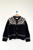 Le Bon Shoppe Alpaca Cabin Cardigan ~ Black