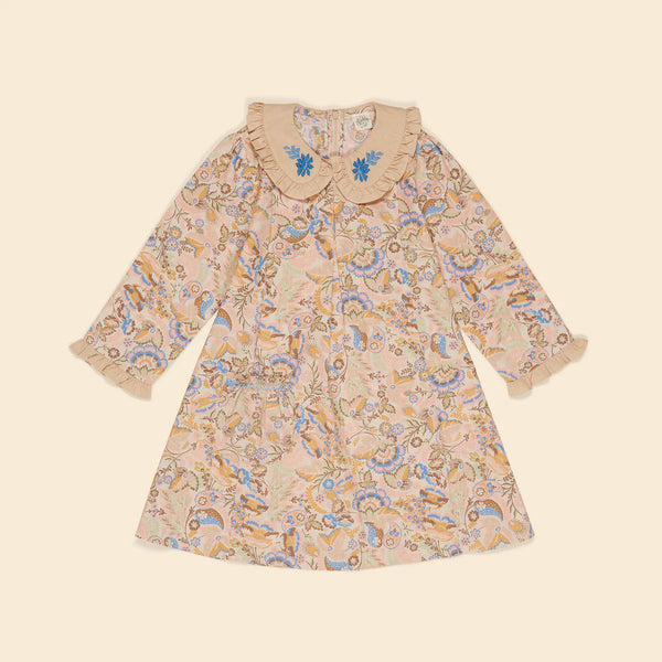 Apolina Cara Dress - Woodland Floral Cream