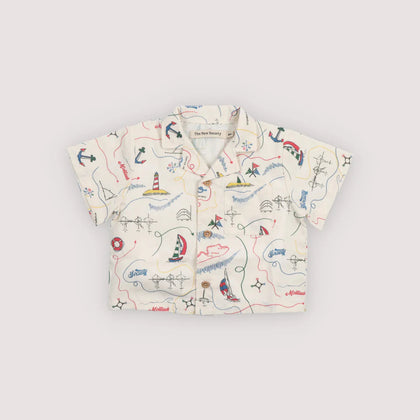 New Society Clove Baby Shirt ~ Clove Print