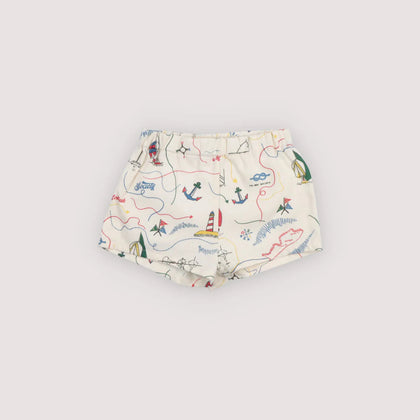 New Society Clove Baby Short ~ Clove Print