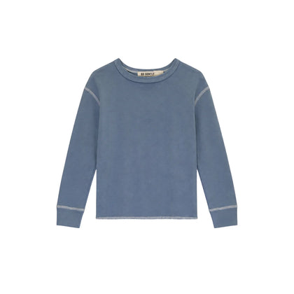 Go Gently Organic Rib Thermal ~ French Blue