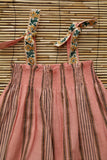 Bonjour Dress Skirt ~ Pink Striped