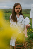 Sleepy Doe Girls Blouse & Wide Trouser Set ~ Cherries