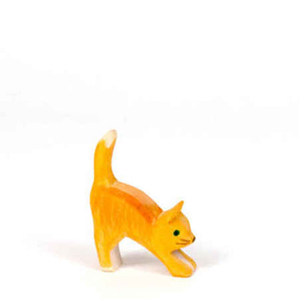 Ostheimer Wooden Small Orange Cat