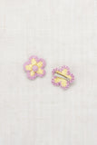 Misha & Puff Medium Flower Clip Set ~ Vintage Yellow